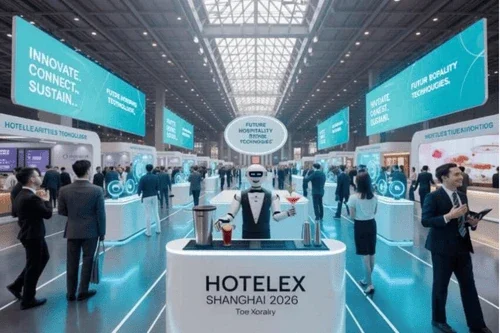 HOTELEX Shanghai 2026 – Hospitality Equipment & Foodservice Expo نمایشگاه تجهیزات هتلداری و خدمات غذایی - شانگهای - چین یاب